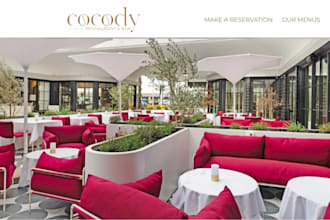 create restaurant website, food website, online food store, wordpress website