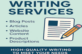 write keyword rich SEO blog posts for any niche