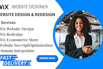 wix website redesign wix website design wix studio website wix ecommerce store
