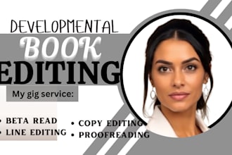 copy edit proofread short story ya fantasy fiction novella developmental editor