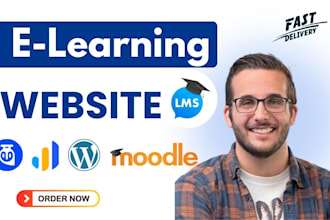 create elearning lms website with learndash or tutor lms in wordpress
