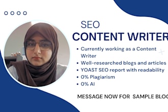 write healthcare blogs and articles for your website