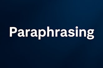 professionally paraphrase your content in arabic or english
