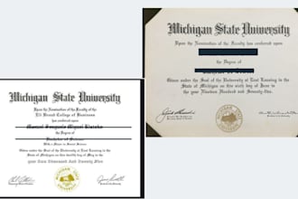 design urgent replica diploma certificate, high school, degree, ged certificate