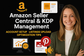 create your amazon seller central account and manage your KDP publishing