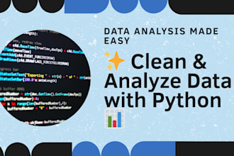 analyze and visualize your data using python, pandas and matplotlib