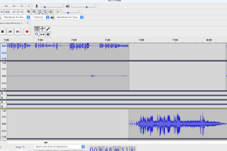 edit your podcast for up to 4 speakers for time and content