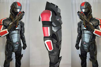 do 3d wearable cosplay model 3d helmet cosplay armor cosplay props 3d printing