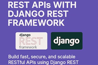 create rest apis with django rest framework