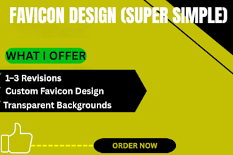 design a custom favicon for your website or shopify store
