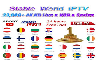 offer m3u playlist, worldwide channel, 8k server and unlimited connection