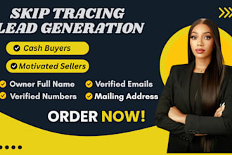 do real estate leads motivated seller list cash buyer leads with skip tracing