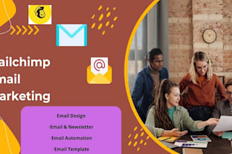 professional mailchimp email marketing template for your business