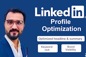 optimize, revamp, manage, and create a linkedin profile
