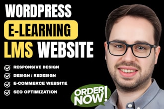 develop or customize elearning website with learndash or tutor lms