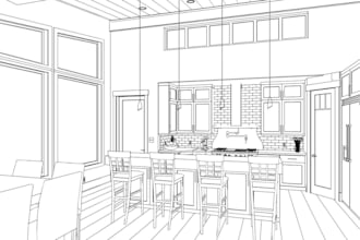 provide architect, draftsman service for house plan and commercial architecture