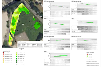 produce contour models, sections and earthworks quantities in civil3d