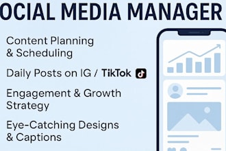 be your committed social media marketing manager