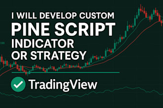 develop custom pine script indicators or strategies