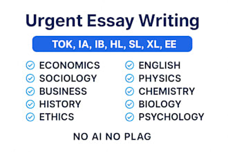 extended essay, ib tok exhibitions ess ia sl hl ess math,econ,bio,chem,phy