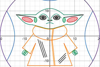 create desmos graph art original
