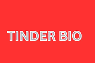 write your tinder bio and select the best dating profile photos