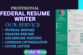 write a federal resume ,job winning ats resume, IT CV usajobs resume writing