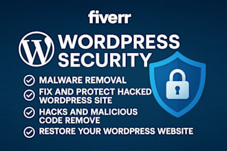 secure, fix, and protect your wordpress website from hackers