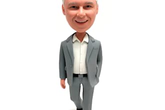 bobblehead doll miniature action figure war hammer  anime figure statue 3d toy