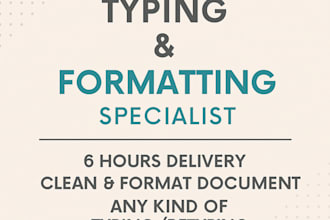 retype your documents and onvert them to PDF and docx