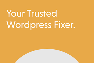 fix broken wordpress or critical errors fast