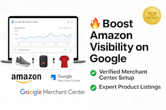 list your amazon store product on verified google merchant center