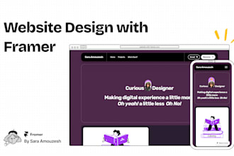 build a stunning, responsive, professional website in framer