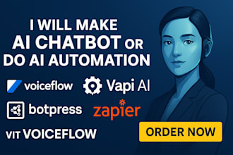 setup vapi ai calling agent, zapier automation expert retell ai botpress IVR