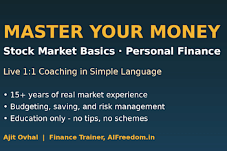 teach you stock market basics and personal money management