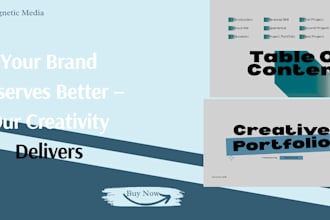 design a premium portfolio layout to boost your personal or business brand