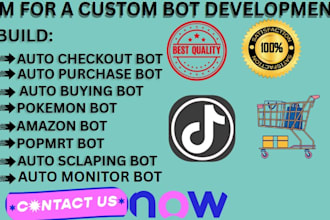 make tiktok live bot, tiktok popmart bot, popmart shopping bot, auto buying bot