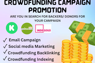 do crowdfunding campaign promotion services