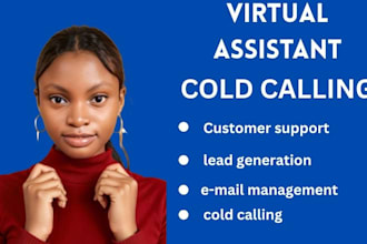 virtual assistant cold calling appointment setter , call center agent