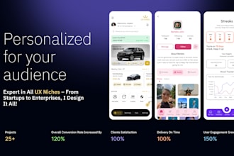 do UI UX mobile app design using figma
