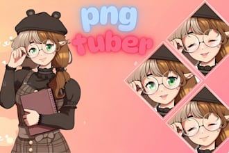 create png tuber live2d model rigging pngtuber vtuber pngtuber png tuber