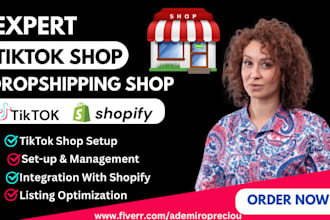 setup, manage tiktok facebook instagram shop, tiktok shop ads, tiktok marketing