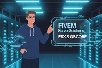 build or modify your fivem qbcore roleplay server