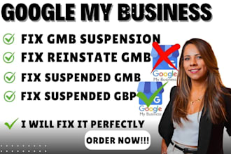 reinstate and fix suspended google my business gmb profile