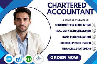 real estate, construction accounting and bookkeeping using quickbooks and wave