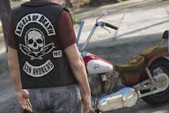 design custom fivem biker apparel, mc vests, kuttes, motorcycle, club clothing