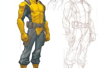 design cartoon character superhero etc from your photos