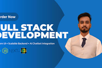 develop ai chatbot, custom gpt apps, and full stack websites in react, next js