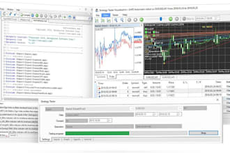 create algorithmic trading robot for forex, stocks, crypto, and metatrader