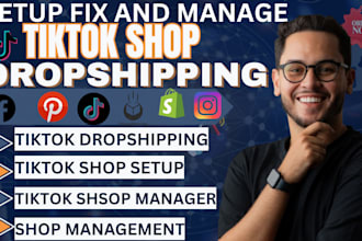 setup tiktok shop dropshipping facebook,instagram shop fix metal pixel shopify